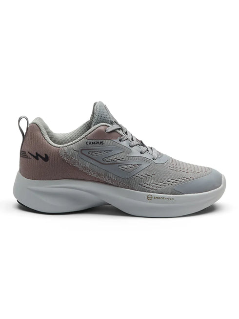 GLIMPSE Grey Women's Running Shoes